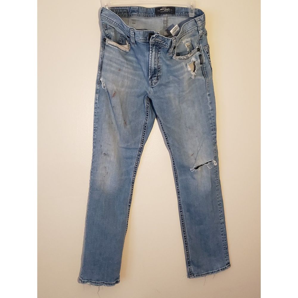 Women's Silver Jeans Co. Jeans, W34/L32, Light Blue
